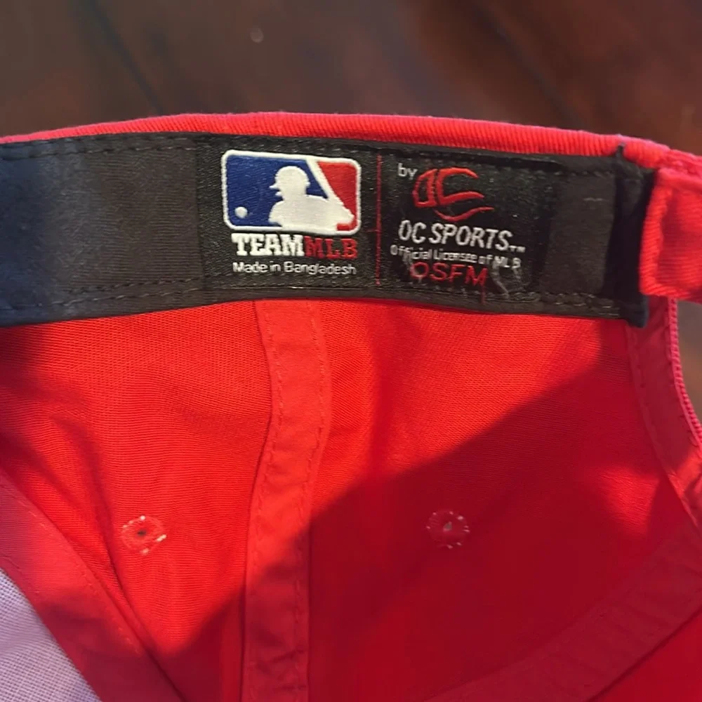 St. Louis Cardinals Hat Cap Red Adjustable